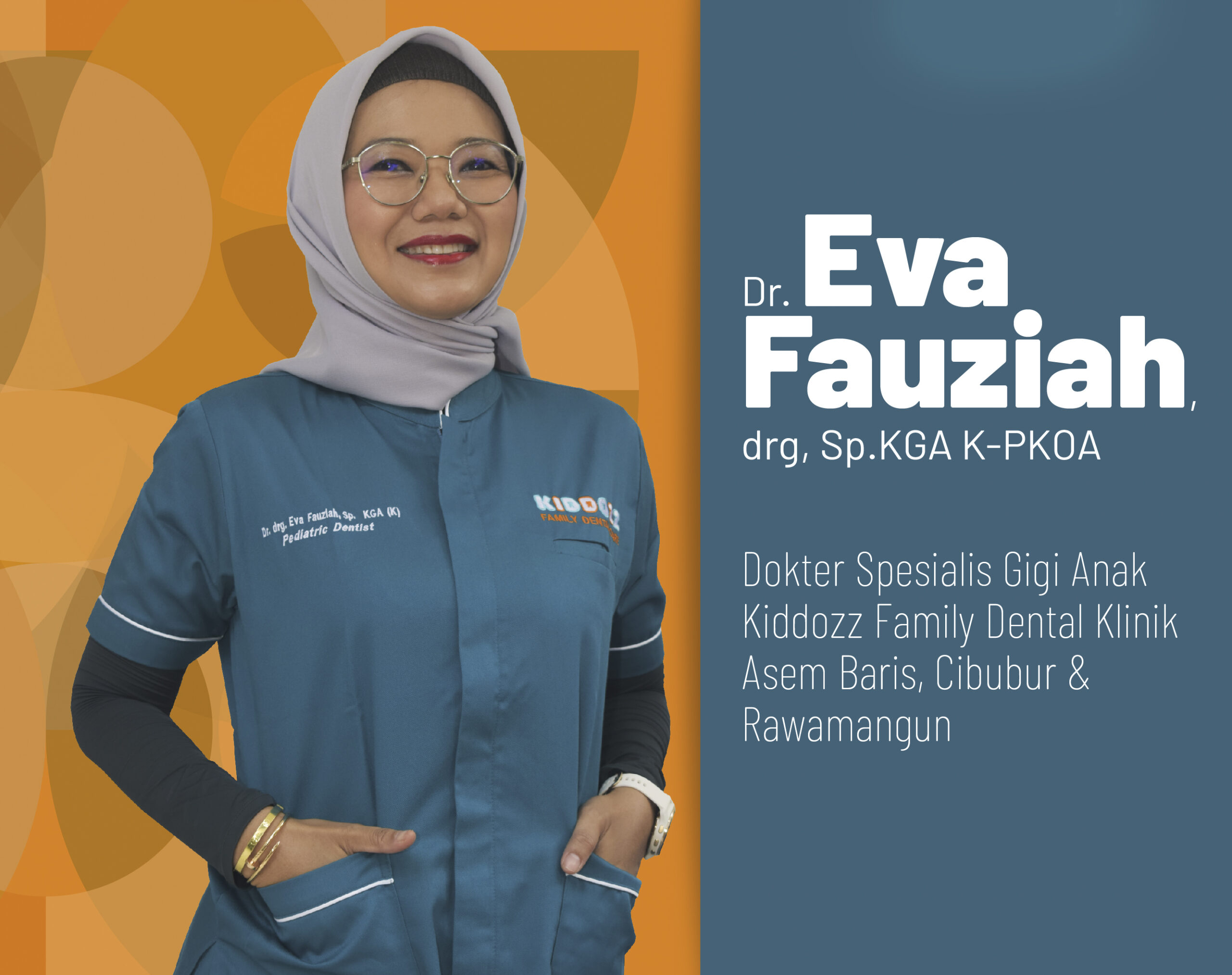 Dr. Eva Fauziah drg, Sp.KGA K-PKOA