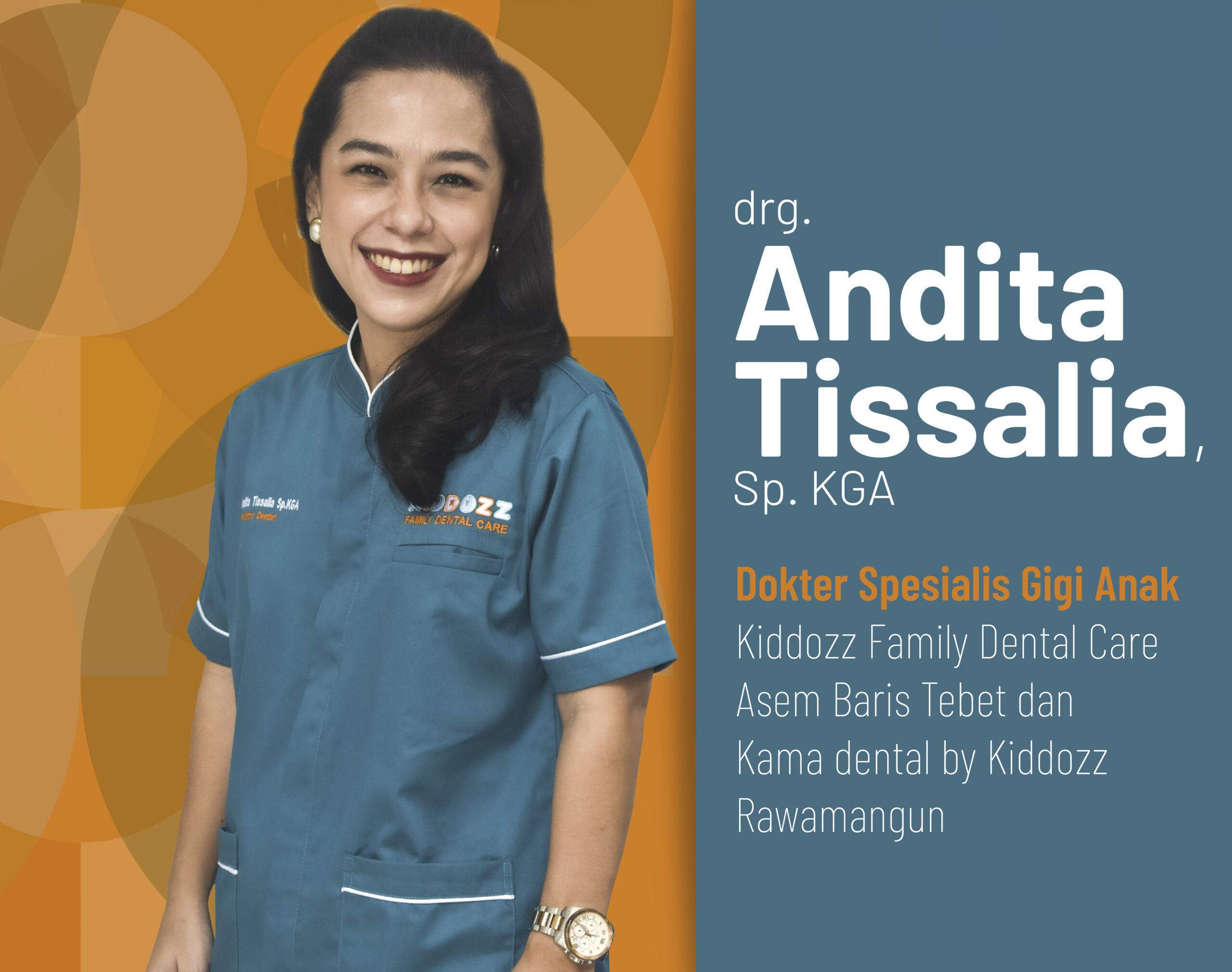 Drg. Andita Tissalia, Sp. KGA